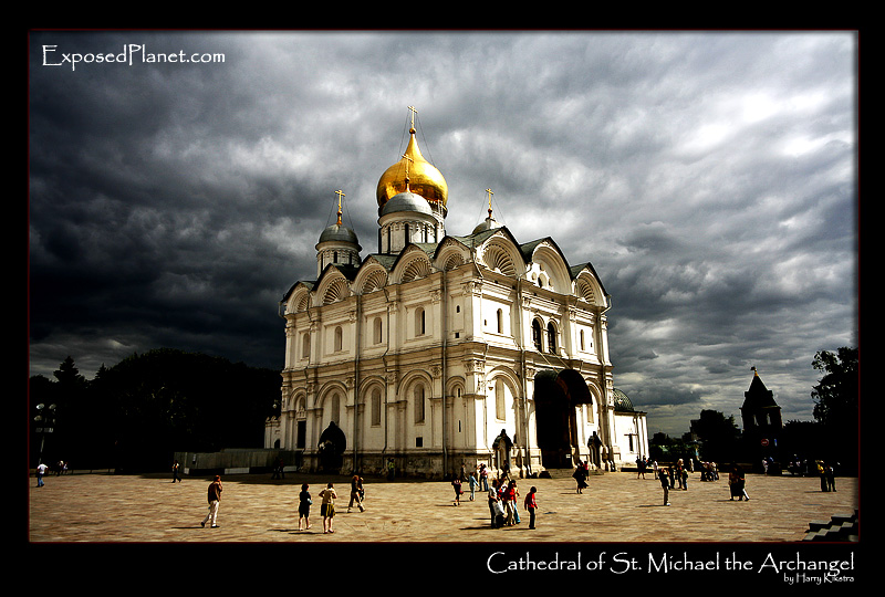 Cathedral of St. Michael the Archangel in the Moscow Kremlin