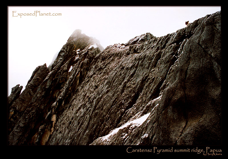 Carstensz Pyramid summit ridge, Papua