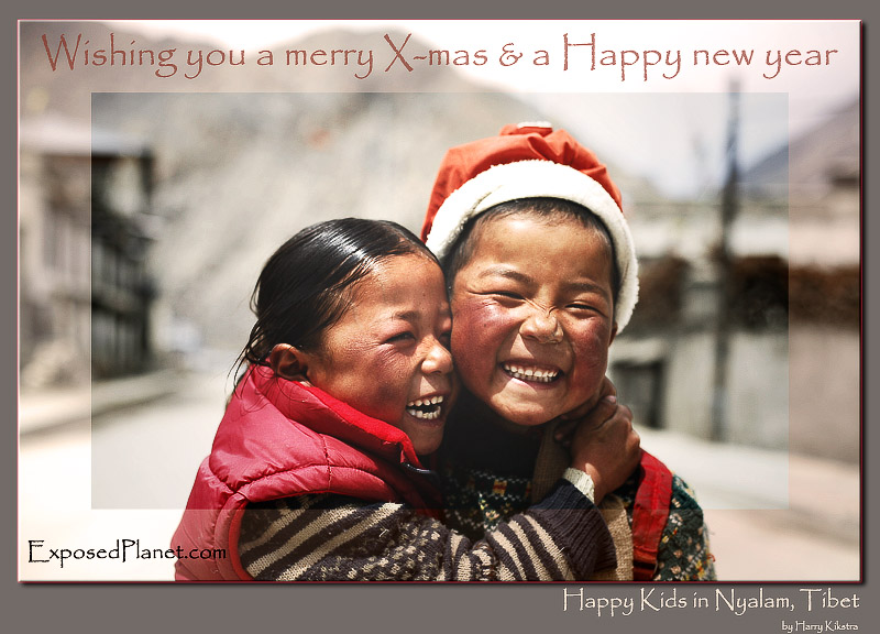Happy Kids in Nyalam