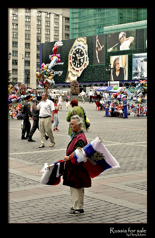 Russia for sale at Red Square