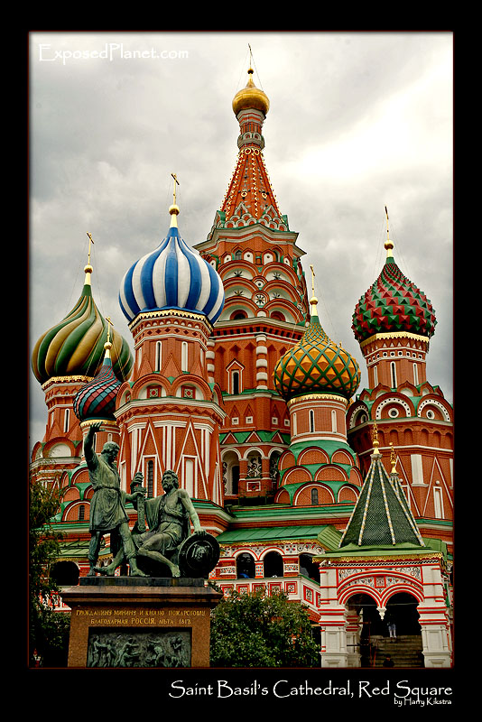 Saint Basil Cathedral on Red Square, Moscow