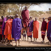 Young Maasai man performing the adumu, also know as the ‘jumping dance’, Tanzania