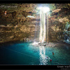 Swimming in the Cenote, Yucatan