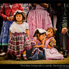 tired kids at Guatemala’s independence parade