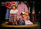tired kids at Guatemala's independence parade