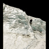 Iceclimbing at 6700m on Everest, Tibet