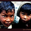 More street kids in Phakding, Nepal.