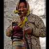 Praying woman in Nepal