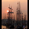 Sunset at SAIL Amsterdam 2005