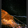 Starry night at Confluencia camp on Aconcagua, Argentina