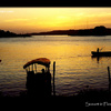 Sunset in Flores, Guatemala