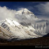 Photo of Everest from Rongbuk Monastery on ExposedPlanet.com