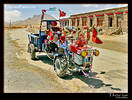Tibetan taxi in Xigar