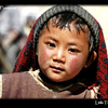 Tibetan girl with sweater