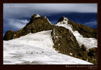 Glaciers on the Rwenzori mountains, Uganda