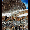Scrambling towards the glaciers on Rwenzori, Uganda